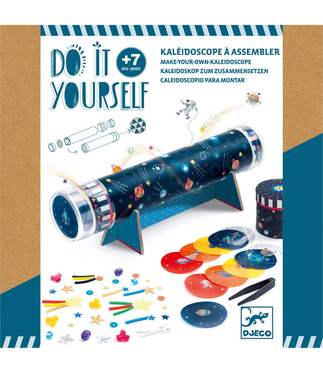 Djeco | Do it Yourself | Space Immersion | Kaleidoscope to Make | 7+