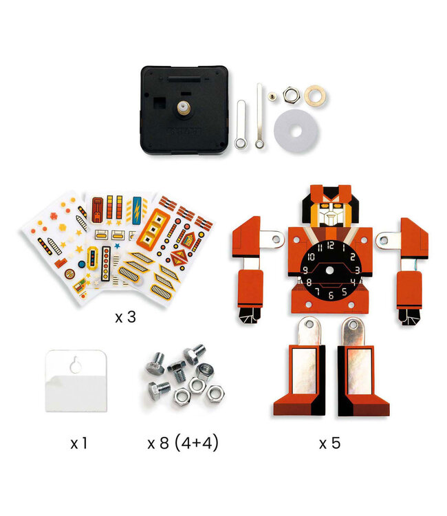 Djeco | Do it Yourself | Robotime | Klok | 7+