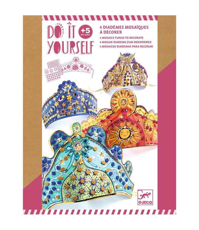 Djeco | Do it Yourself | Tiaras | Enchantresses | 5+