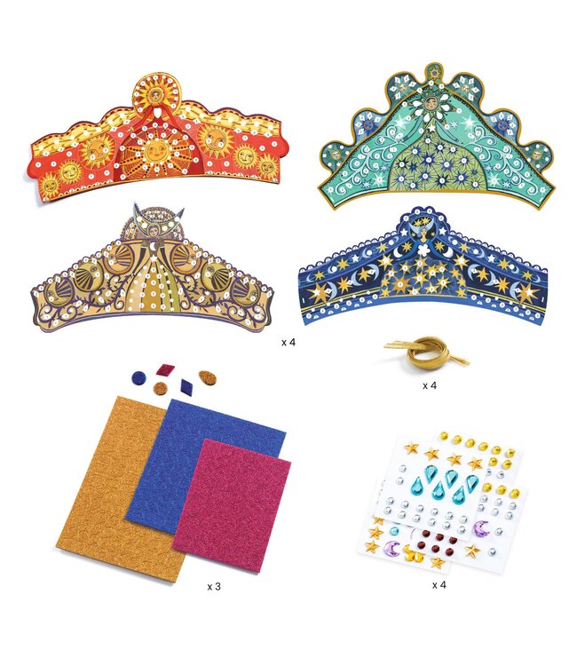 Djeco | Do it Yourself | Tiaras | Enchantresses | 5+