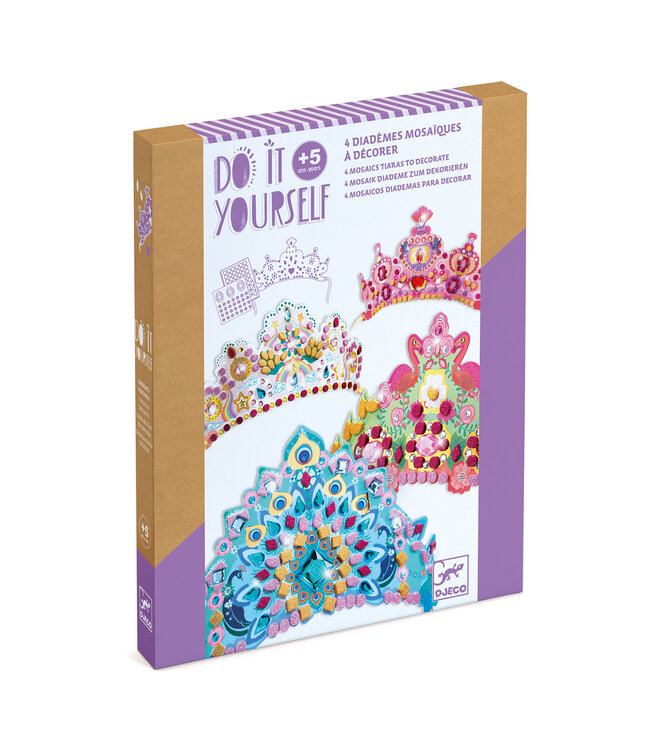 Djeco | Do it Yourself | Tiaras | Like A Princess | 5+