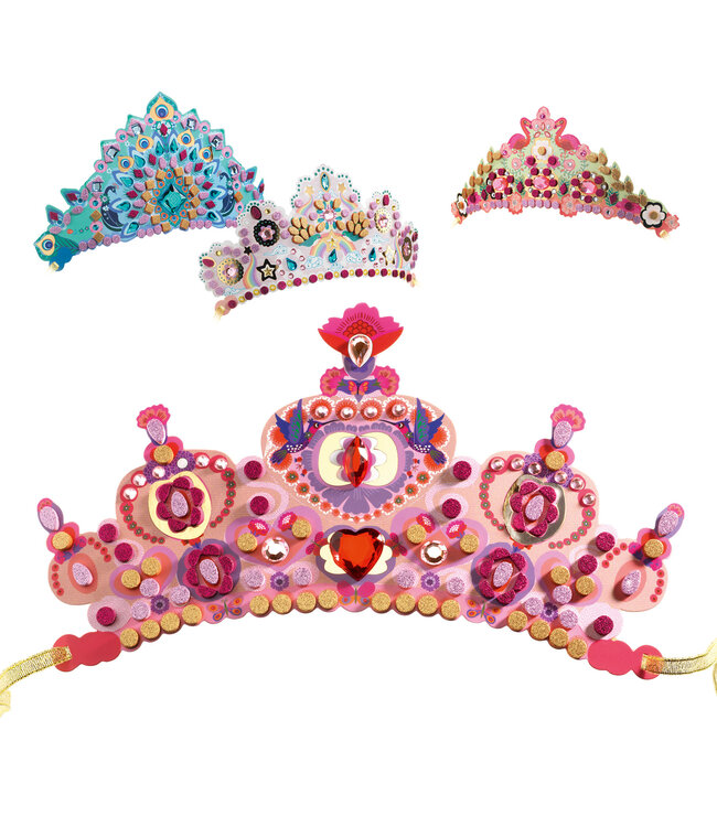 Djeco | Do it Yourself | Tiaras | Like A Princess | 5+