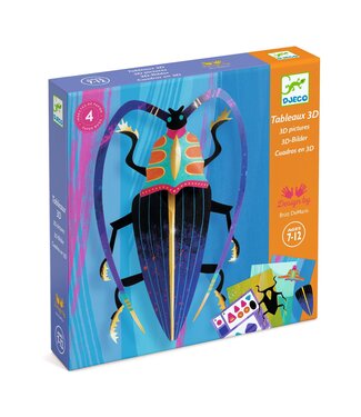 Djeco Djeco | 3D Pictures | Paper Bugs | 7 - 12 jaar