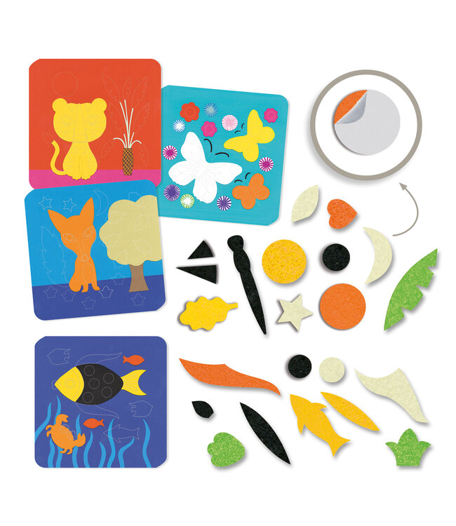 Djeco | Felt Pictures | Sweet Nature | 3 - 6 jaar