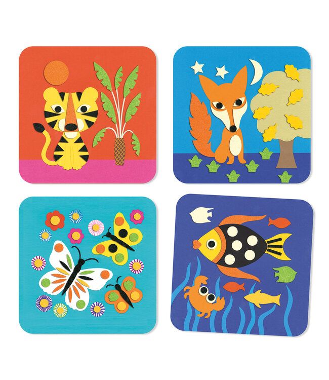 Djeco | Felt Pictures | Sweet Nature | 3 - 6 jaar