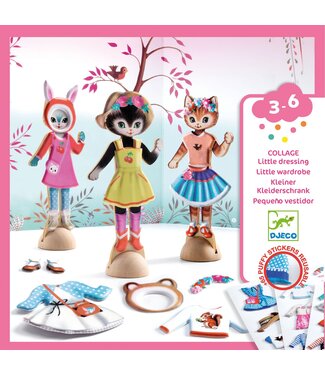 Djeco Djeco | Collage | Little wardrobe | 3-6 jaar