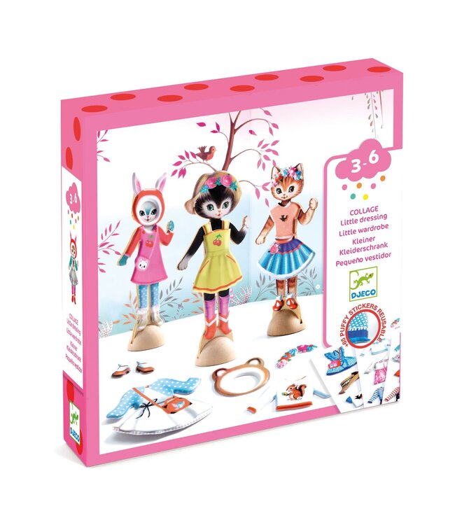Djeco | Collage | Little wardrobe | 3-6 jaar
