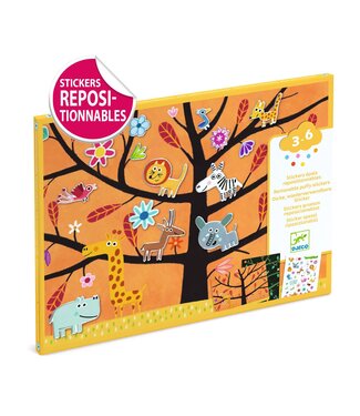 Djeco Djeco | Thick and Removable Stickers | Tikkertje! | +18 maanden