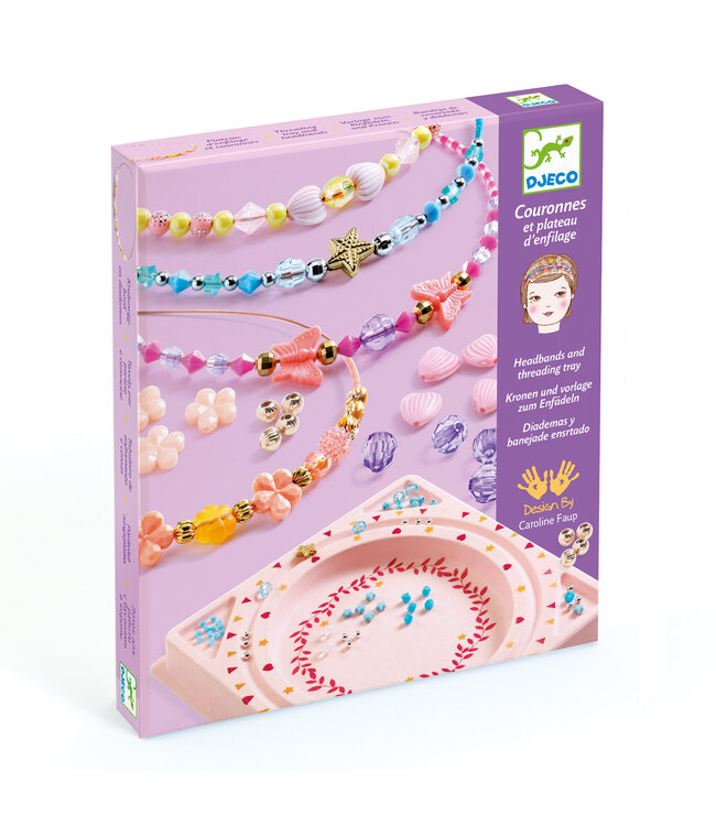 Djeco | Headbands and Threading Tray |  |  8 - 14 jaar