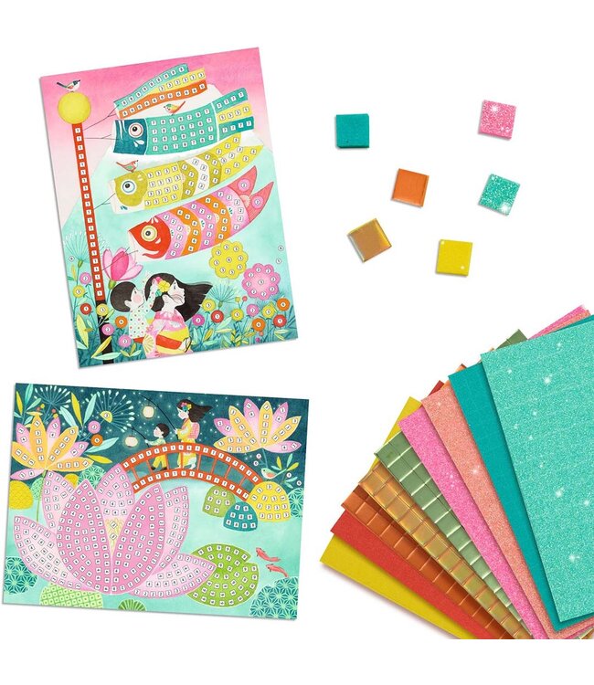 Djeco | Mozaiek | Art by Number | Kyoto | 5-8 jaar