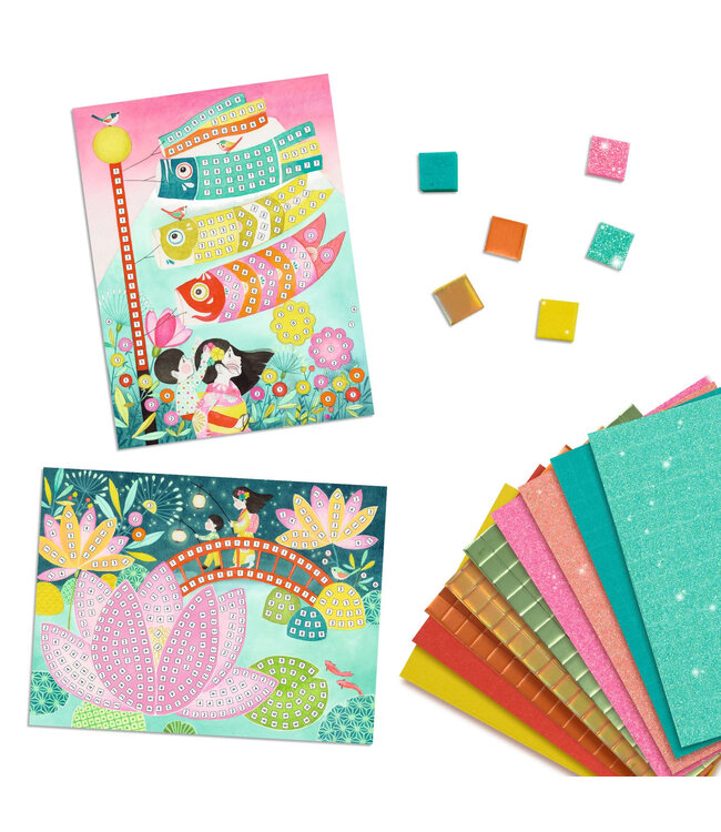 Djeco | Mozaiek | Art by Number | Kyoto | 5-8 jaar