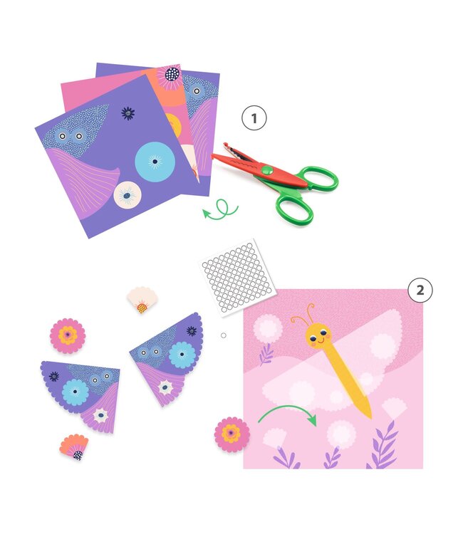 Djeco | Get Creative With Paper | Knippen | Kreukels | 3 - 6 jaar