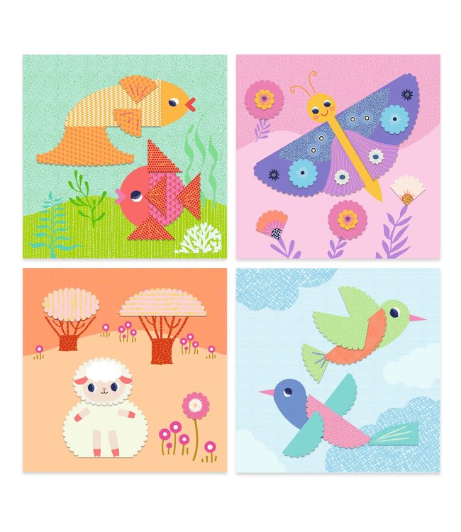 Djeco | Get Creative With Paper | Knippen | Kreukels | 3 - 6 jaar