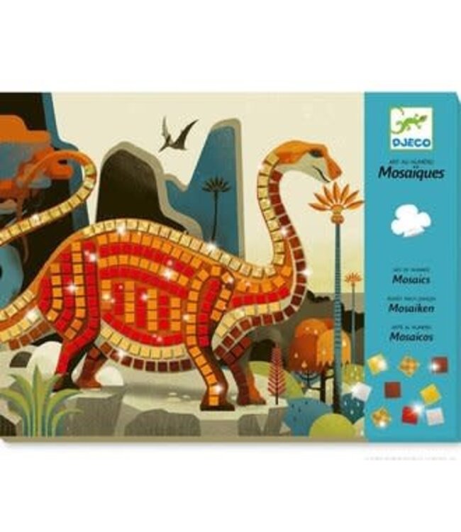 Djeco | Mozaïek | Kunst op Nummer | Metal | Dinosaurus | 5-8 jaar