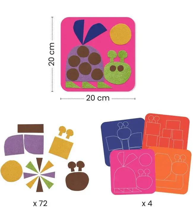 Djeco | Creatief met Vilt | + 18 maanden