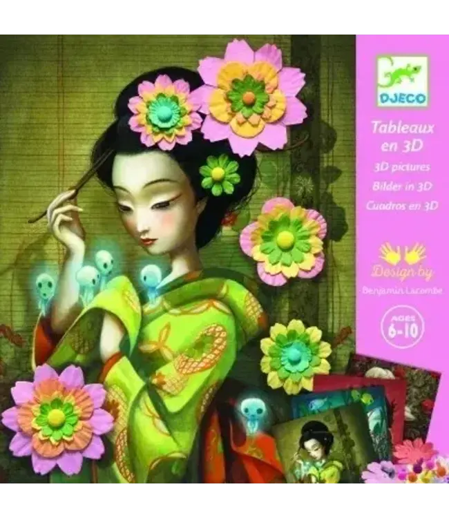 Djeco | 3D Pictures | Rock’n Roses | 6 - 10 jaar