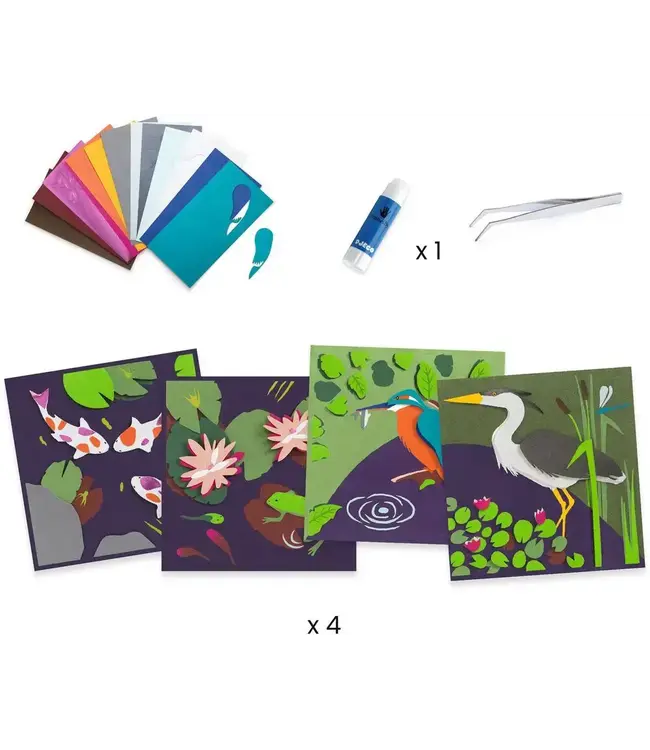 Djeco | 3D Pictures | Waterfront | 5 - 8 jaar