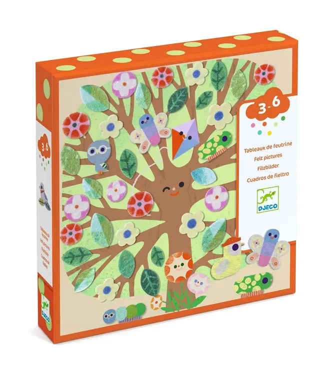 Djeco | Creatief met Vilt | de Seizoenen | 3 - 6 jaar