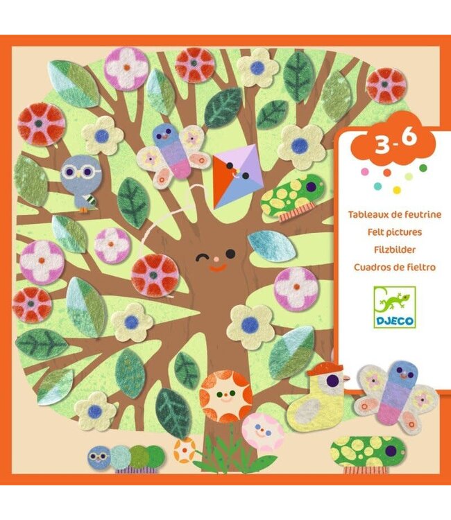 Djeco | Creatief met Vilt | de Seizoenen | 3 - 6 jaar