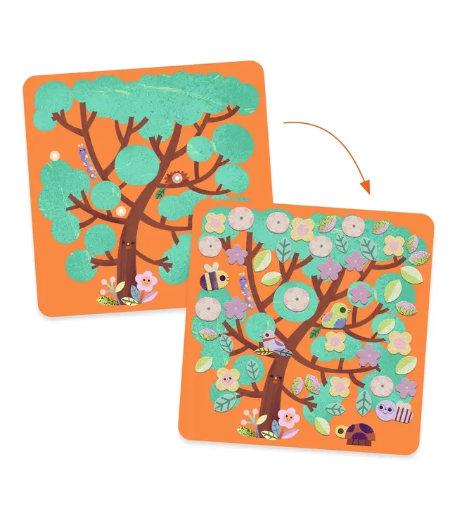 Djeco | Creatief met Vilt | de Seizoenen | 3 - 6 jaar