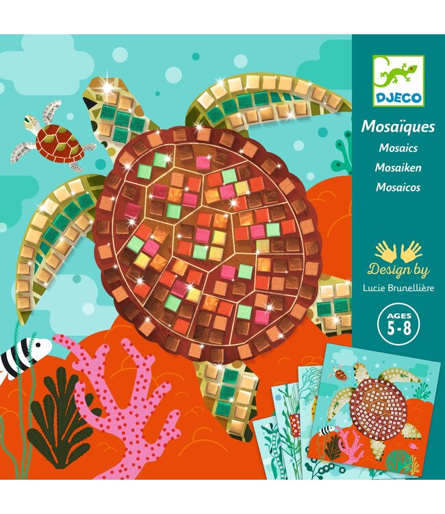 Djeco | Mozaiek | Art by Number | Caribbean | 5-8 jaar