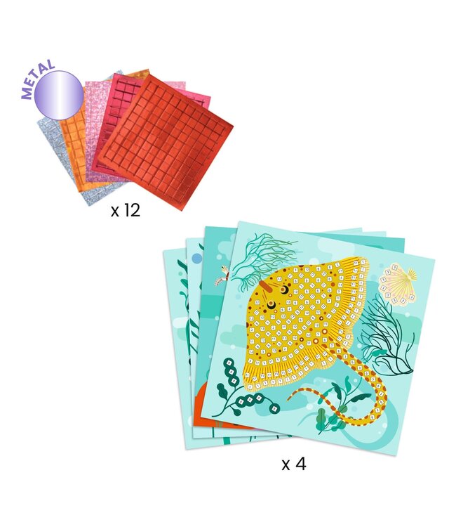 Djeco | Mozaiek | Art by Number | Caribbean | 5-8 jaar