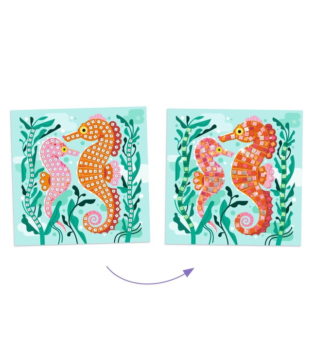 Djeco | Mozaiek | Art by Number | Caribbean | 5-8 jaar