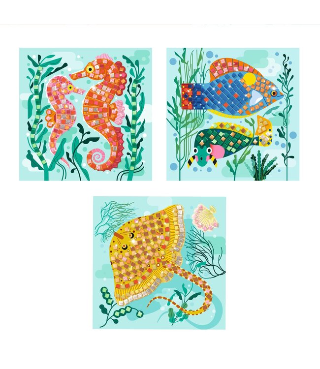 Djeco | Mozaiek | Art by Number | Caribbean | 5-8 jaar