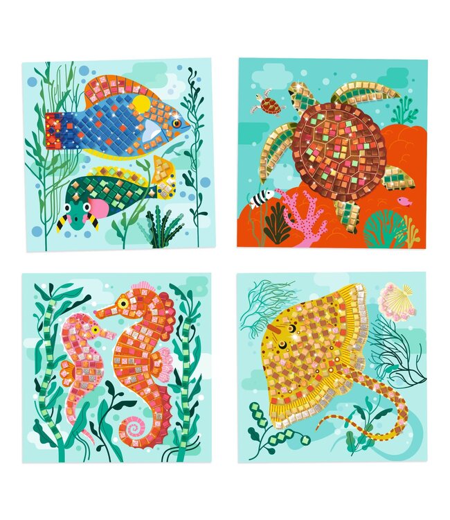 Djeco | Mozaiek | Art by Number | Caribbean | 5-8 jaar