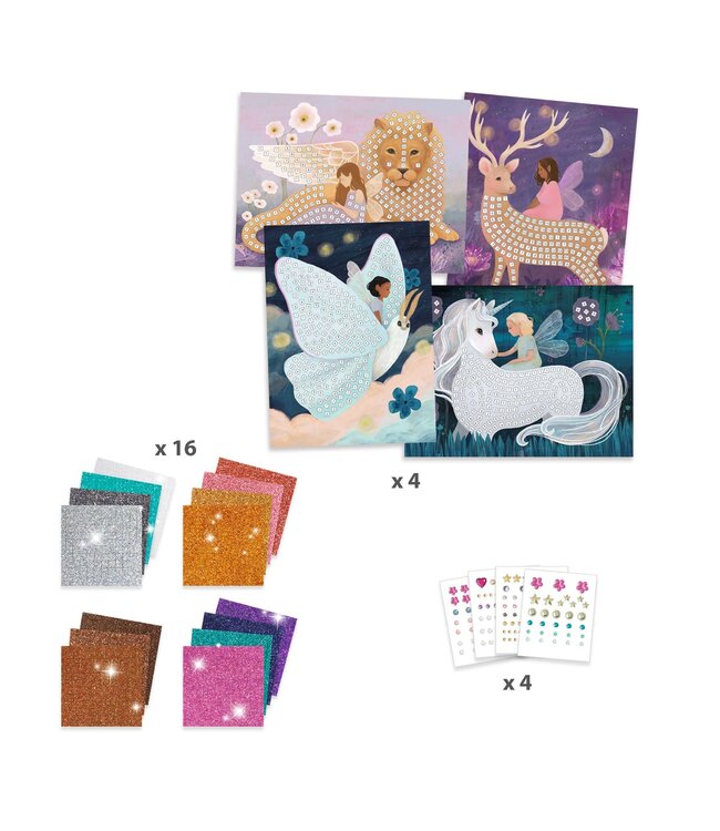 Djeco | Mozaiek | Art by Number | The enchanted World | 6-10 jaar