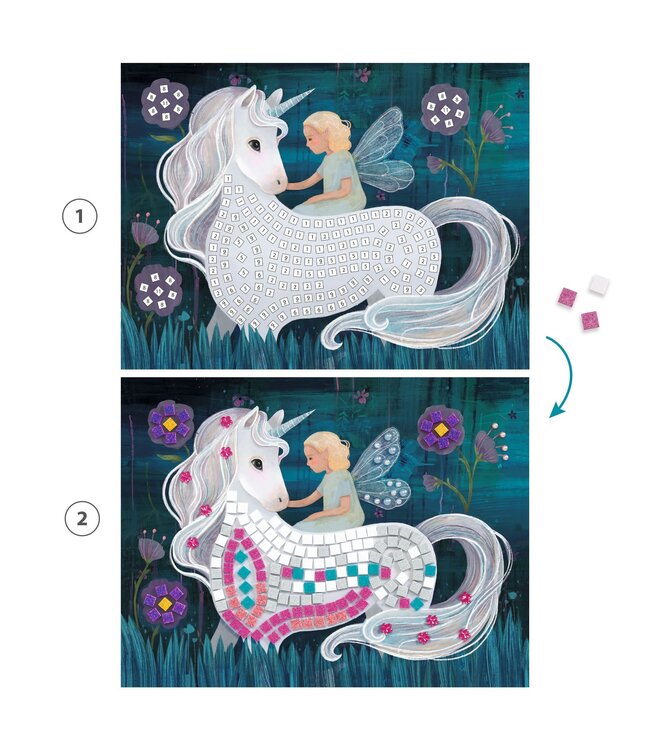 Djeco | Mozaiek | Art by Number | The enchanted World | 6-10 jaar