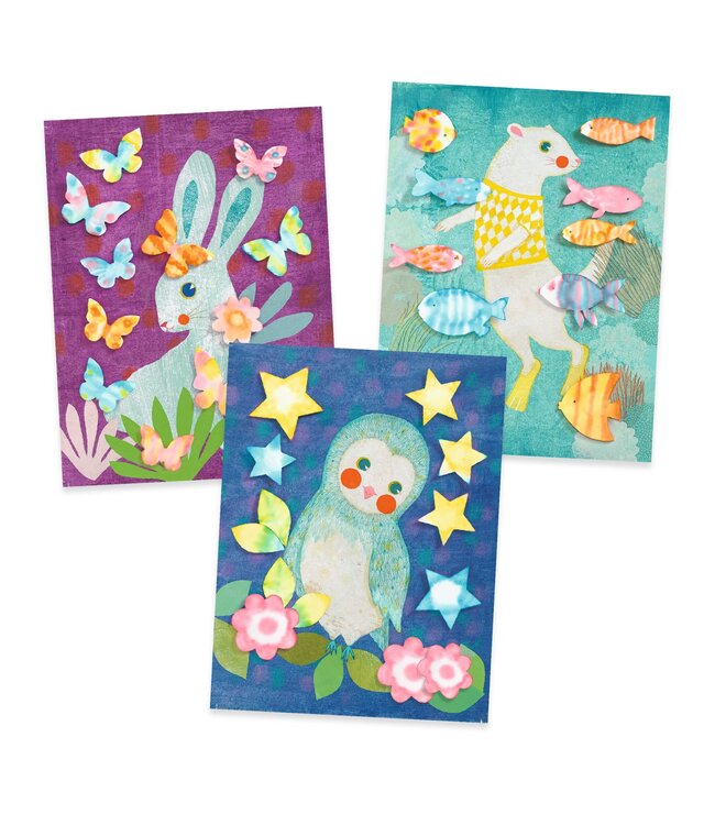 Djeco | Creatief met Papier | Vloeipapier | 3 - 6 jaar