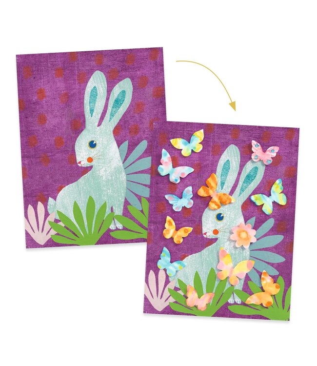 Djeco | Creatief met Papier | Vloeipapier | 3 - 6 jaar