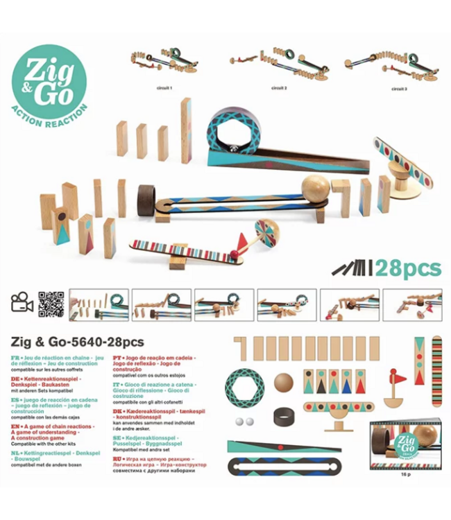 Djeco | Zig & Go | 28 delig | 7-99 jaar
