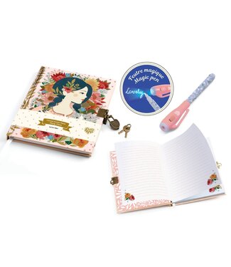 Djeco Djeco | Dagboek met Geheimschriftpen | 19,5 cm | Dana | 8+