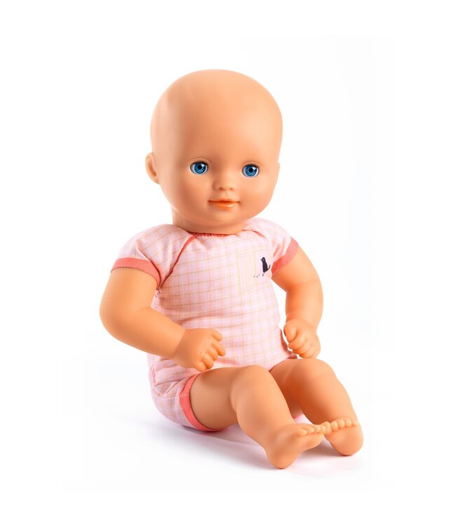 Djeco | Pomea Poppen Collectie | Baby Dalhia Purple | 32 cm |+18 mnd