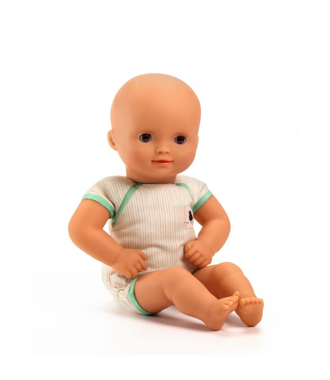 Djeco | Pomea Poppen Collectie | Baby Jacinthe | 32 cm |+18 mnd