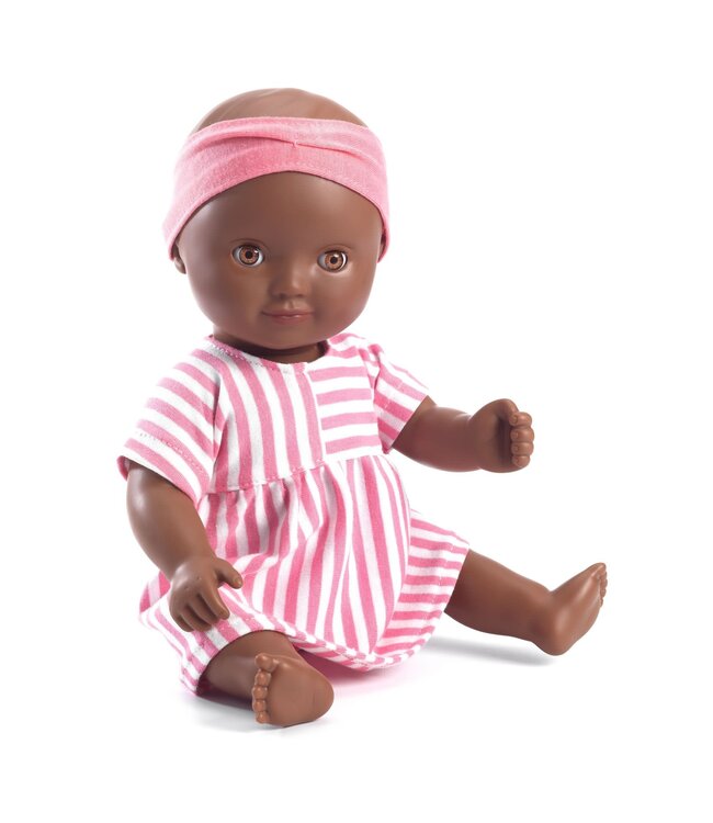 Djeco | Pomea Poppen Collectie | Geschikt voor in Bad | Baby Ciara | +18 mnd
