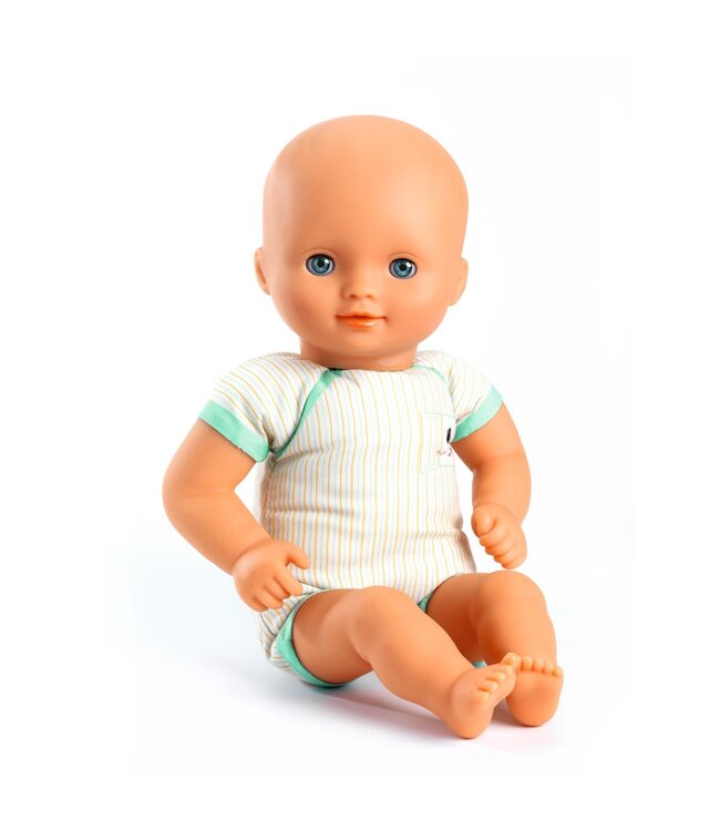 Djeco | Pomea Poppen Collectie | Baby Lilas Rose | +18 mnd