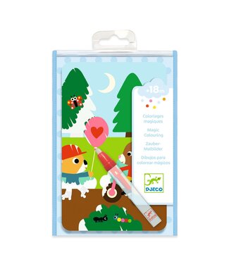 Djeco Djeco | Kleuren met Water | Bomen | +18 mnd