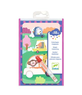 Djeco Djeco | Kleuren met Water | Onderweg | +18 mnd