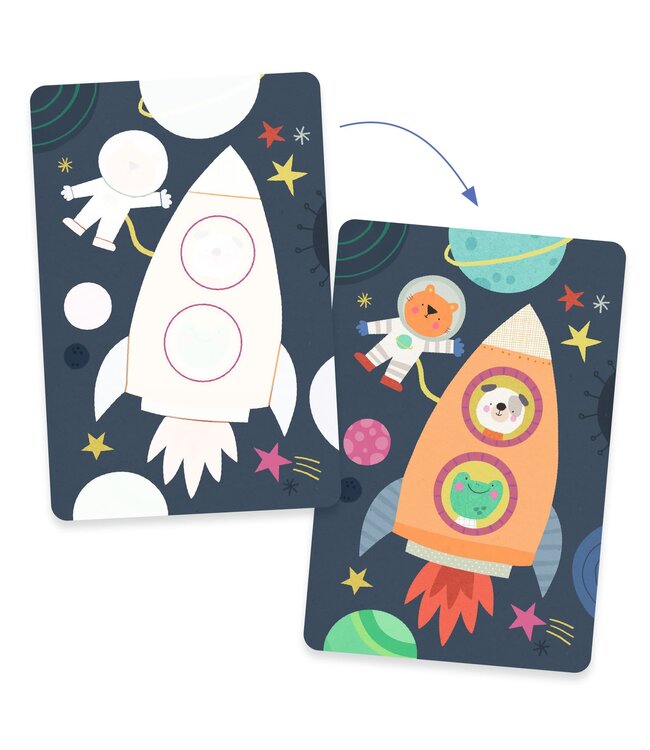 Djeco | Kleuren met Water | Onderweg | +18 mnd