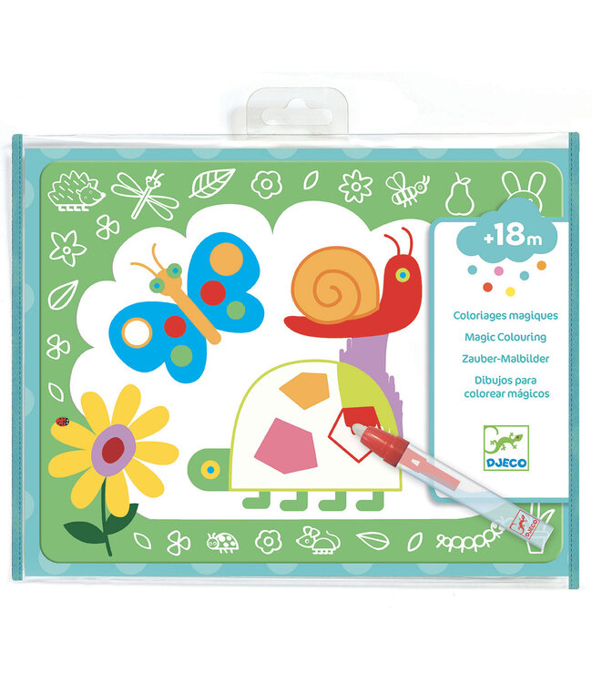 Djeco | Kleuren met Water | Magische Doodle | +18 mnd