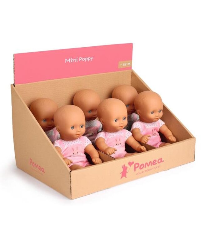 Djeco | Pomea Poppen Collectie | Mini Poppy | Mini Baby | 20 cm | +18 mnd