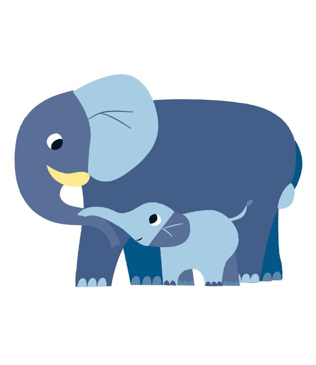 Djeco | Grote Stickers voor Kleintjes | +18 mnd