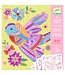 Djeco Djeco | Shiny Colouring | Little Wings | 5-8 jaar