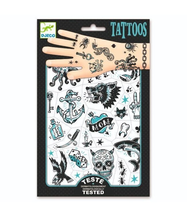 Djeco | Body Art | Tattoos | Dark Side | 3+
