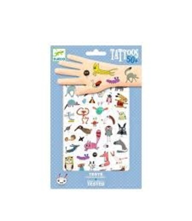 Djeco | Body Art | Tattoos | Little Critters | 3+