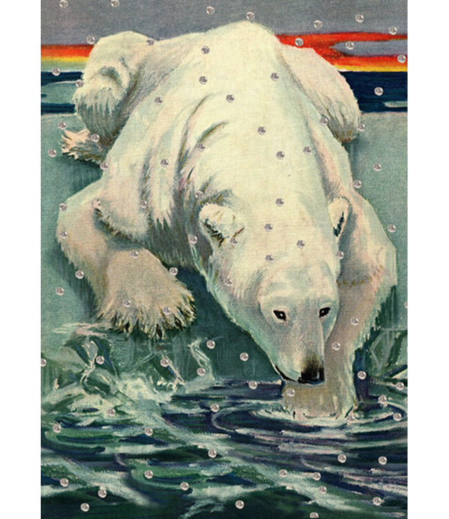 Madame Treacle | Christmas Glitter Card | Big Paws