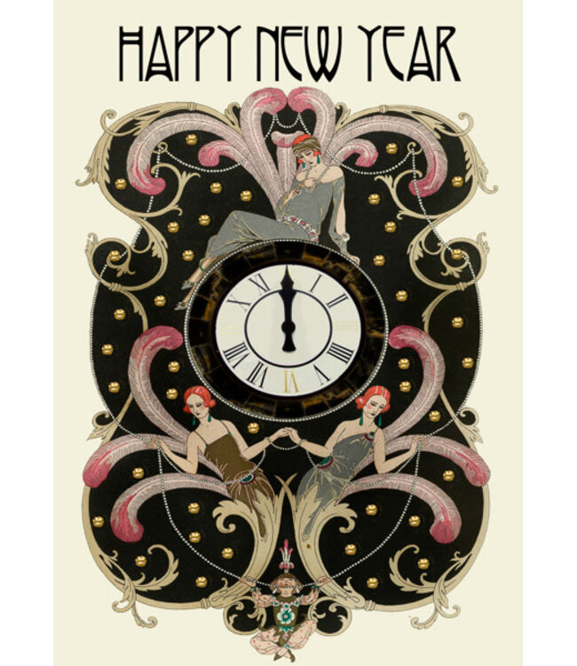 Madame Treacle | Christmas Glitter Card | Happy New Year